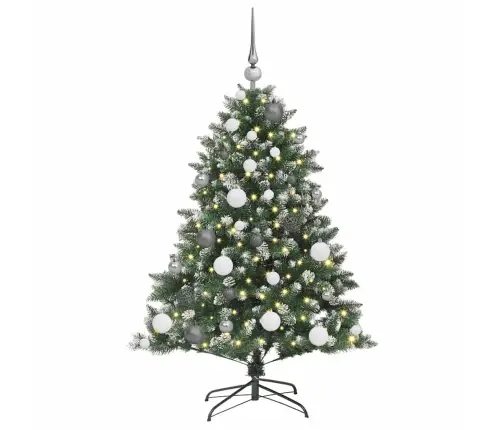 Mākslīgāziemassvētkueglīte Zaļa 120Cm Pvc Vidaxl