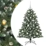 Dirbtinė Kalėdų Eglutė Su 150 Led Žalia 85 X 85 X 120 Cm