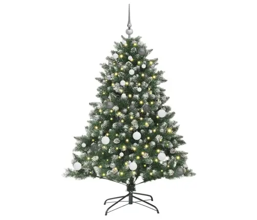 Mākslīgāziemassvētkueglīte Zaļa 150Cm Pvc Vidaxl