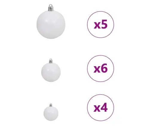 Mākslīgāziemassvētkueglīte Zaļa 150Cm Pvc Vidaxl