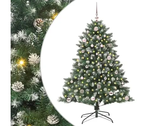 Mākslīgā Ziemassvētku Eglīte Su 150 Led Zaļa 105 X 105 X 150 Cm Vidaxl