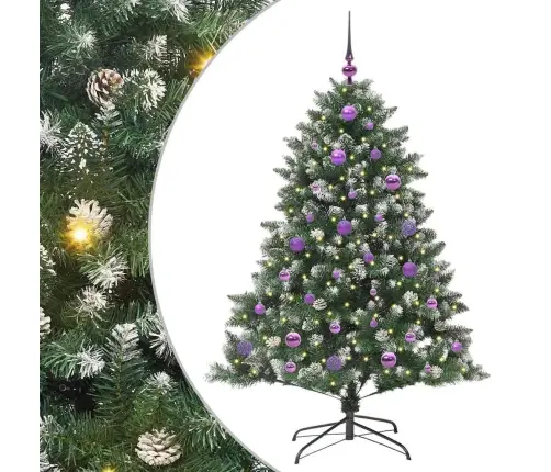 Dirbtinė Kalėdų Eglutė Su 150 Led Žalia 105 X 105 X 150 Cm Dirbtinė Kalėdų Eglutė Su 150 Led Žalia 105 X 105 X 150 Cm