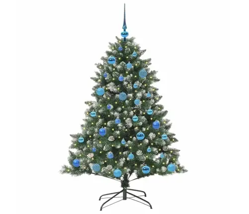 Tehisjõulupuu Roheline 150 Cm Pvc, Plastikk Ja Teras