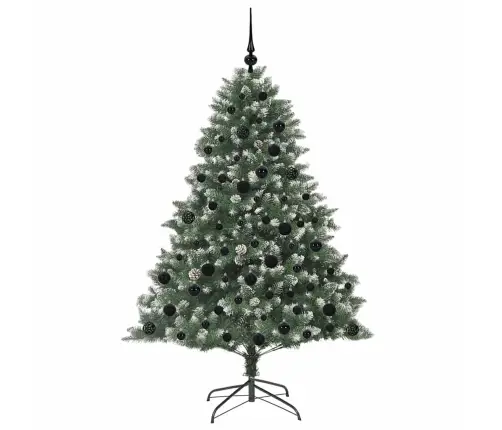 Tehisjõulupuu Roheline 180 Cm Pvc, Plastikk Ja Teras