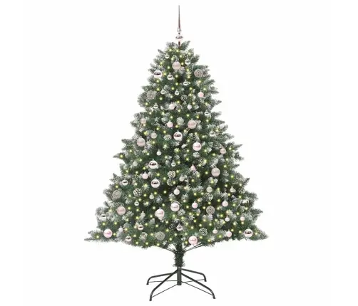 Dirbtinė Kalėdų Eglutė Su 300 Led Žalia 126 X 126 X 180 Cm