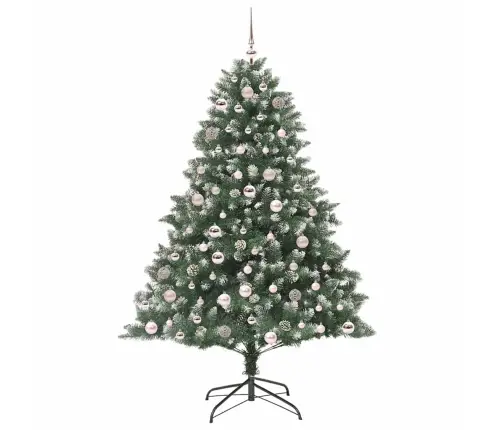 Dirbtinė Kalėdų Eglutė Su 300 Led Žalia 126 X 126 X 180 Cm
