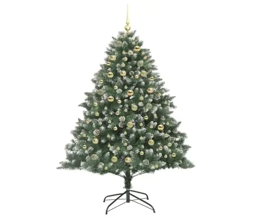 Dirbtinė Kalėdų Eglutė Su 300 Led Žalia 126 X 126 X 180 Cm