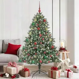 Tehisjõulupuu Koos 300 Led-Iga Roheline 126 X 126 X 180 Cm