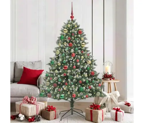 Tehisjõulupuu Koos 300 Led-Iga Roheline 126 X 126 X 180 Cm