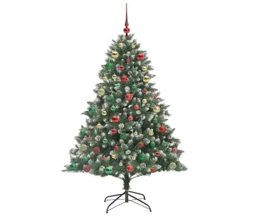 Tehisjõulupuu Koos 300 Led-Iga Roheline 126 X 126 X 180 Cm