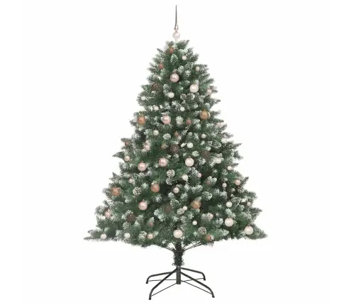 Dirbtinė Kalėdų Eglutė Su 300 Led Žalia 140 X 140 X 210 Cm