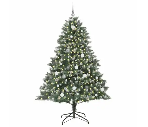 Tehisjõulupuu Koos 300 Led-Iga Roheline 140 X 140 X 210 Cm Tehisjõulupuu Koos 300 Led-Iga Roheline 140 X 140 X 210 Cm
