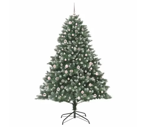 Mākslīgāziemassvētkueglīte Zaļa 140 X 140 X 210 Cm Pvc Vidaxl