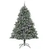 Mākslīgā Ziemassvētku Eglīte Su 300 Led Zaļa 140 X 140 X 210 Cm Vidaxl