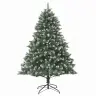 Mākslīgā Ziemassvētku Eglīte Su 300 Led Zaļa 140 X 140 X 210 Cm Vidaxl