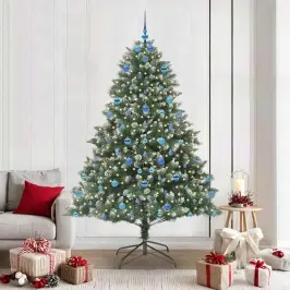 Tehisjõulupuu Koos 300 Led-Iga Roheline 140 X 140 X 210 Cm