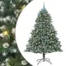 Mākslīgā Ziemassvētku Eglīte Su 300 Led Zaļa 140 X 140 X 210 Cm Vidaxl