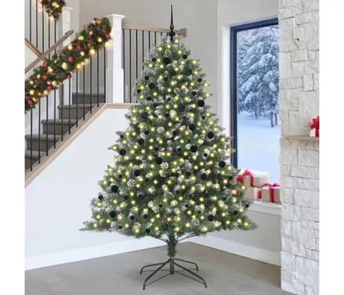 Tehisjõulupuu Koos 300 Led-Iga Roheline 160 X 160 X 240 Cm Tehisjõulupuu Koos 300 Led-Iga Roheline 160 X 160 X 240 Cm