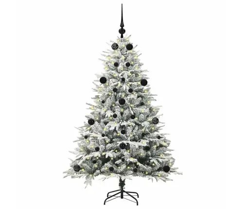 Dirbtinis Apšviestas Kalėdinis Medelis Su Kamuoliukų Rinkiniu Dirbtinis Apšviestas Kalėdinis Medelis Su Kamuoliukų Rinkiniu