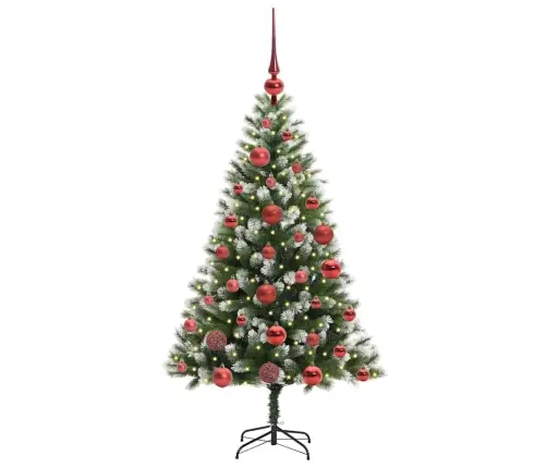 Dirbtinis Lankstus Kalėdų Medis Su Paminkštintu Sniegu 120 Cm Dirbtinis Lankstus Kalėdų Medis Su Paminkštintu Sniegu 120 Cm