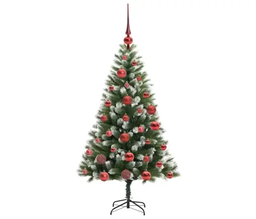 Dirbtinis Lankstus Kalėdų Medis Su Paminkštintu Sniegu 120 Cm Dirbtinis Lankstus Kalėdų Medis Su Paminkštintu Sniegu 120 Cm
