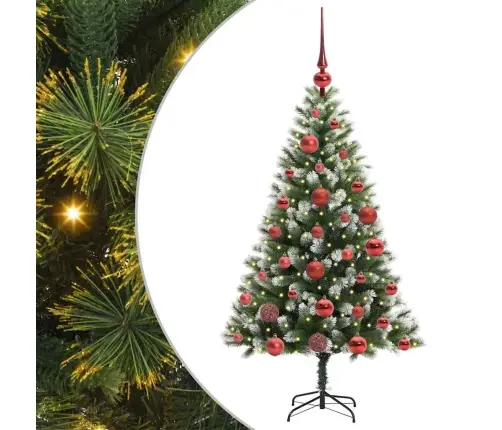 Dirbtinis Lankstus Kalėdų Medis Su Paminkštintu Sniegu 120 Cm Dirbtinis Lankstus Kalėdų Medis Su Paminkštintu Sniegu 120 Cm