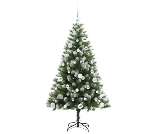 Dirbtinis Lankstus Kalėdų Medis Su Paminkštintu Sniegu 150 Cm Dirbtinis Lankstus Kalėdų Medis Su Paminkštintu Sniegu 150 Cm