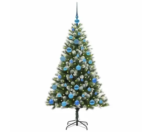 Dirbtinis Lankstus Kalėdų Medis Su Paminkštintu Sniegu 150 Cm Dirbtinis Lankstus Kalėdų Medis Su Paminkštintu Sniegu 150 Cm