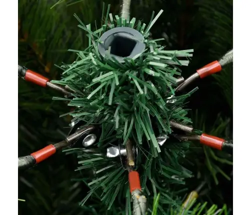 Mākslīgais Eņģu Ziemassvētku Koks Ar Pūkainu Sniegu 180 Cm Vidaxl