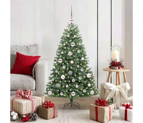 Mākslīgā Saliekamā Ziemassvētku Egle Zaļa 120 Cm Pvc Un Metāls Vidaxl Mākslīgā Saliekamā Ziemassvētku Egle Zaļa 120 Cm Pvc Un Metāls Vidaxl