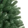 Mākslīgā Saliekamā Ziemassvētku Egle Zaļa 120 Cm Pvc Un Metāls Vidaxl