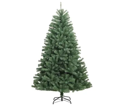 Mākslīgā Saliekamā Ziemassvētku Egle Zaļa 120 Cm Pvc Un Metāls Vidaxl