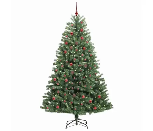 Dirbtinė Sulankstoma Kalėdų Eglutė Žalia 210 Cm Pvc Ir Metalas Dirbtinė Sulankstoma Kalėdų Eglutė Žalia 210 Cm Pvc Ir Metalas