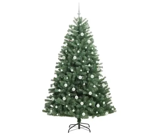 Dirbtinė Sulankstoma Kalėdų Eglutė Žalia 210 Cm Pvc Ir Metalas Dirbtinė Sulankstoma Kalėdų Eglutė Žalia 210 Cm Pvc Ir Metalas
