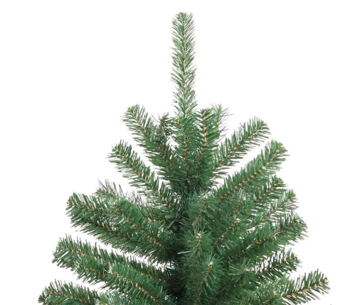 Dirbtinė Sulankstoma Kalėdų Eglutė Žalia 240 Cm Pvc Ir Metalas
