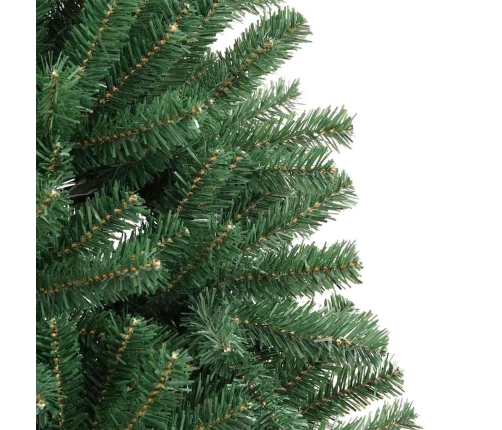 Dirbtinė Sulankstoma Kalėdų Eglutė Žalia 240 Cm Pvc Ir Metalas