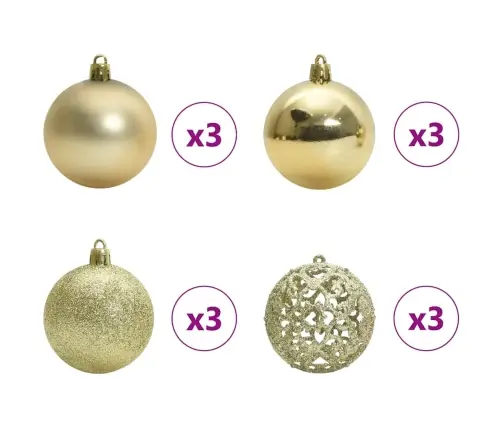 Dirbtinė Sulankstoma Kalėdų Eglutė Žalia 240 Cm Pvc Ir Metalas