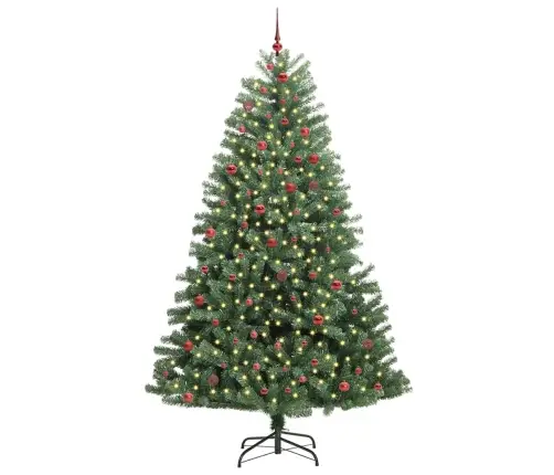 Mākslīgā Saliekamā Ziemassvētku Egle Zaļa 270 Cm Pvc Un Metāls Vidaxl Mākslīgā Saliekamā Ziemassvētku Egle Zaļa 270 Cm Pvc Un Metāls Vidaxl