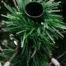 Dirbtinė Sulankstoma Kalėdų Eglutė Žalia 270 Cm Pvc Ir Metalas
