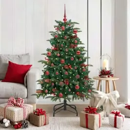Mākslīgā Ziemassvētku Eglīte Su 150 Led Ar Statīvu Zaļa 150 Cm Vidaxl Mākslīgā Ziemassvētku Eglīte Su 150 Led Ar Statīvu Zaļa 150 Cm Vidaxl