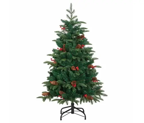 Tehisjõulupuu Roheline 150 Cm Pvc, Metall Ja Plastik