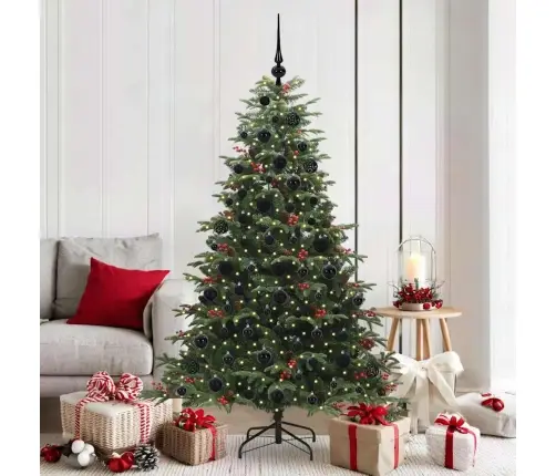 Tehisjõulupuu Roheline 180 Cm Pvc, Metall Ja Plastik