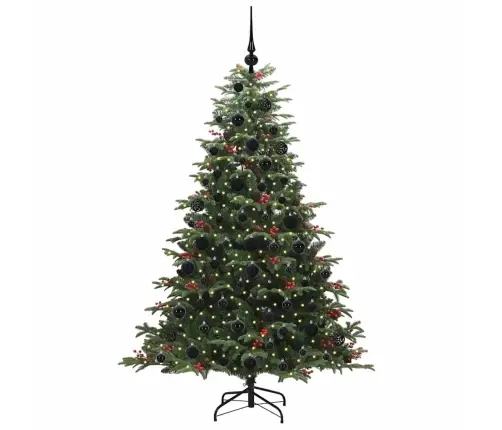 Tehisjõulupuu Roheline 180 Cm Pvc, Metall Ja Plastik