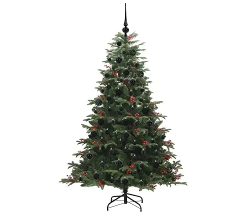 Tehisjõulupuu Roheline 180 Cm Pvc, Metall Ja Plastik