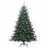 Tehisjõulupuu Roheline 180 Cm Pvc, Metall Ja Plastik