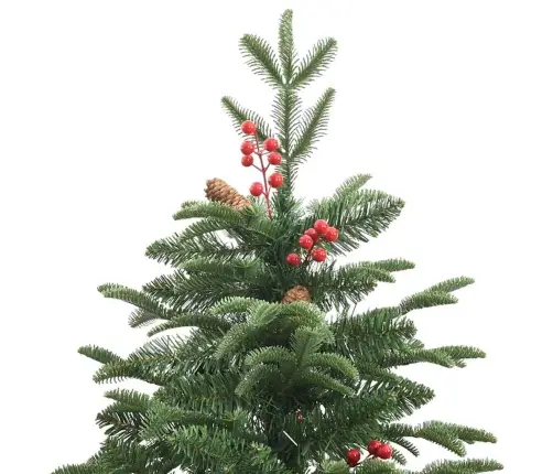 Tehisjõulupuu Roheline 210 Cm Pvc, Metall Ja Plastik