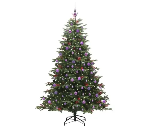 Mākslīgā Ziemassvētku Eglīte Zaļa 210 Cm Vidaxl