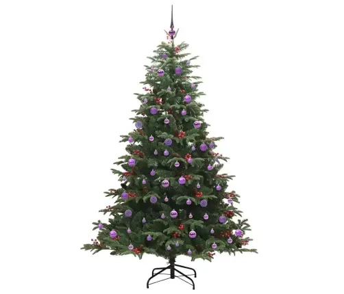 Mākslīgā Ziemassvētku Eglīte Zaļa 210 Cm Vidaxl