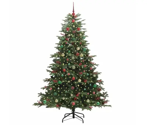 Mākslīgā Ziemassvētku Eglīte Zaļa 210 Cm Vidaxl