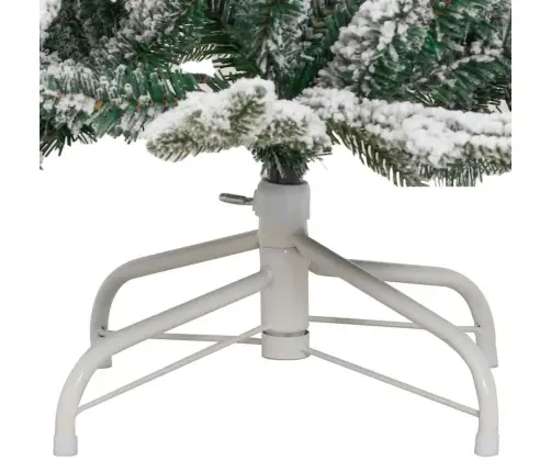 Kunstlik Kokkupandav Jõulupuu Valge 120 Cm Pe Ja Pvc